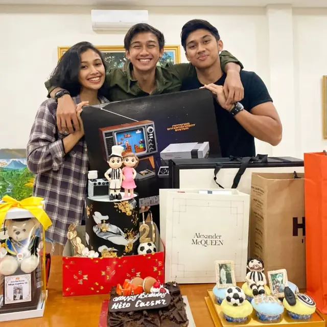 7 Momen Ulang Tahun Caesar Hito, Dapat Kejutan Manis dari Felicya Angelista