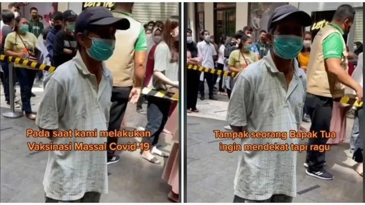 Kisah Kakek Rela Kayuh Sepeda 15 Km Demi Ikut Vaksinasi COVID-19 Ini Bikin Haru