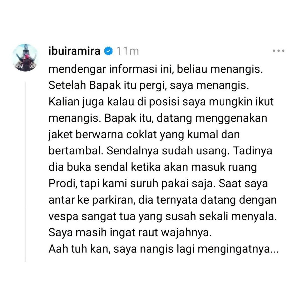 Kisah Sedih Seorang Bapak Dibohongi Putrinya