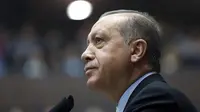 Presiden Turki Recep Tayyip Erdogan  (Presidential Press Service, pool photo via AP)