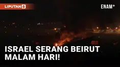 Serang Beirut Malam Hari, Israel Targetkan Cabang Keuangan Hizbullah
