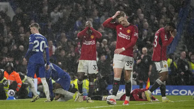 FOTO Chelsea Vs MU