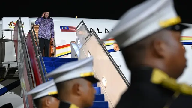 Prabowo Antarkan Kepulangan PM Malaysia Anwar Ibrahim