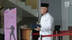 Anggota DPR RI dari Fraksi Golkar, Nawafie Saleh meninggalkan Gedung KPK seusai menjalani pemeriksaan di Jakarta, Kamis (9/5/2019). Nawafie Saleh diperiksa sebagai saksi untuk tersangka Dirut PLN nonaktif Sofyan Basir dalam penyidikan kasus dugaan suap proyek PLTU Riau-1. (merdeka.com/Dwi Narwoko)