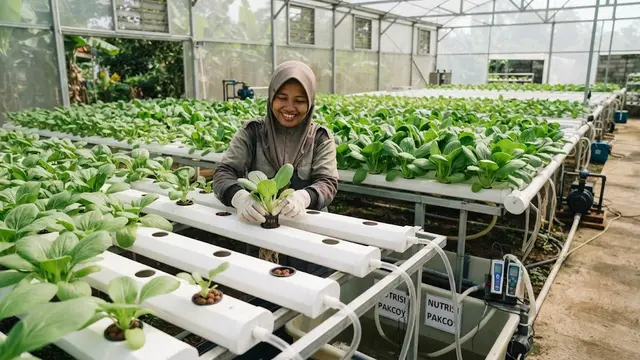 Cara Menanam Pakcoy/AI Generated
