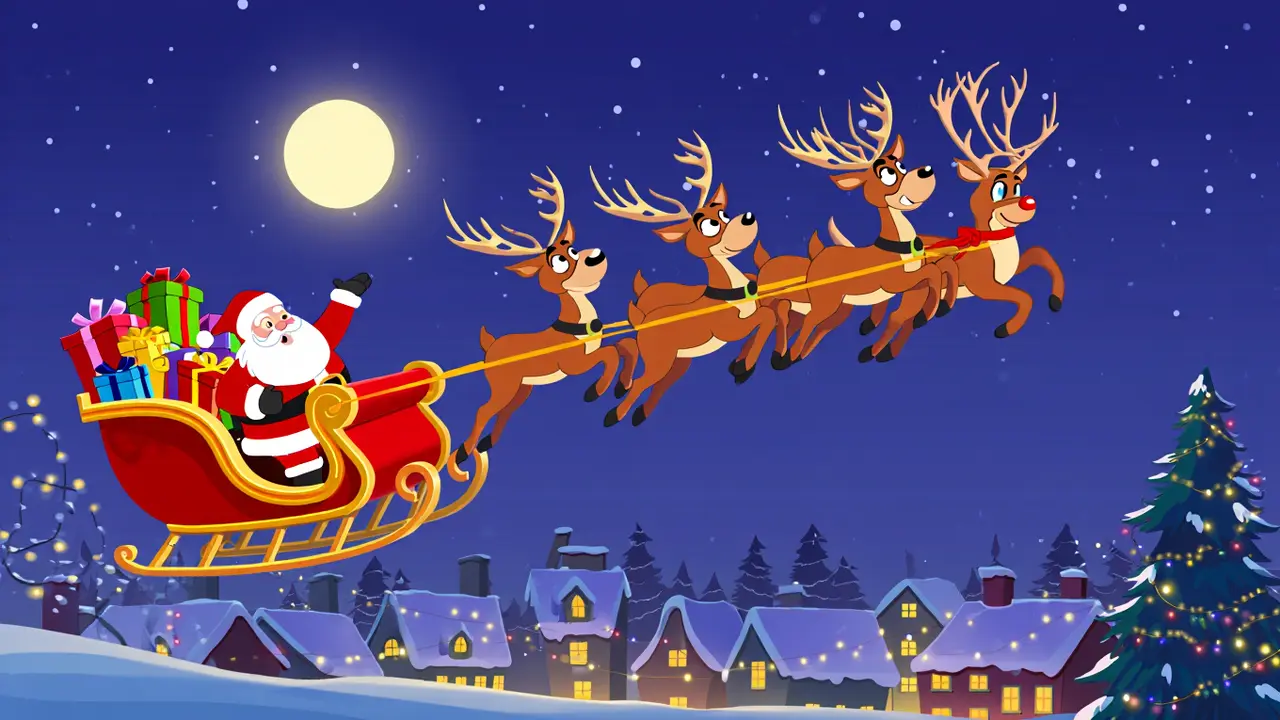 Santa Claus Reindeer