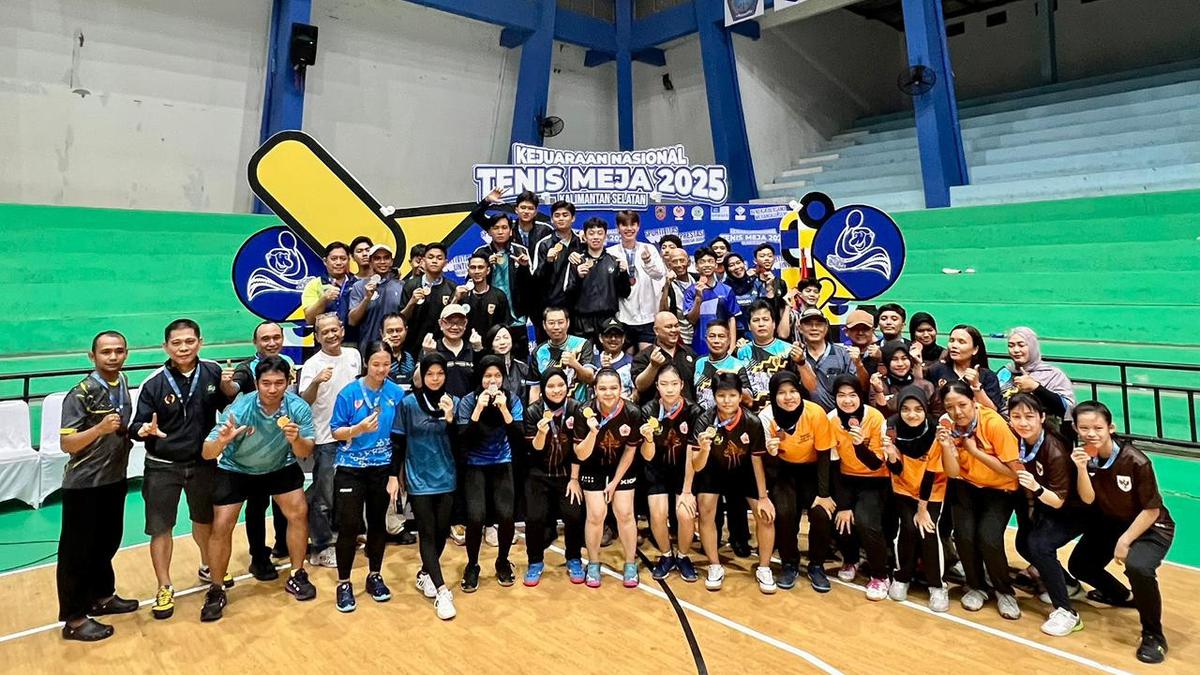 Kejuaraan Nasional Tenis Meja Digelar 15 Januari 2026