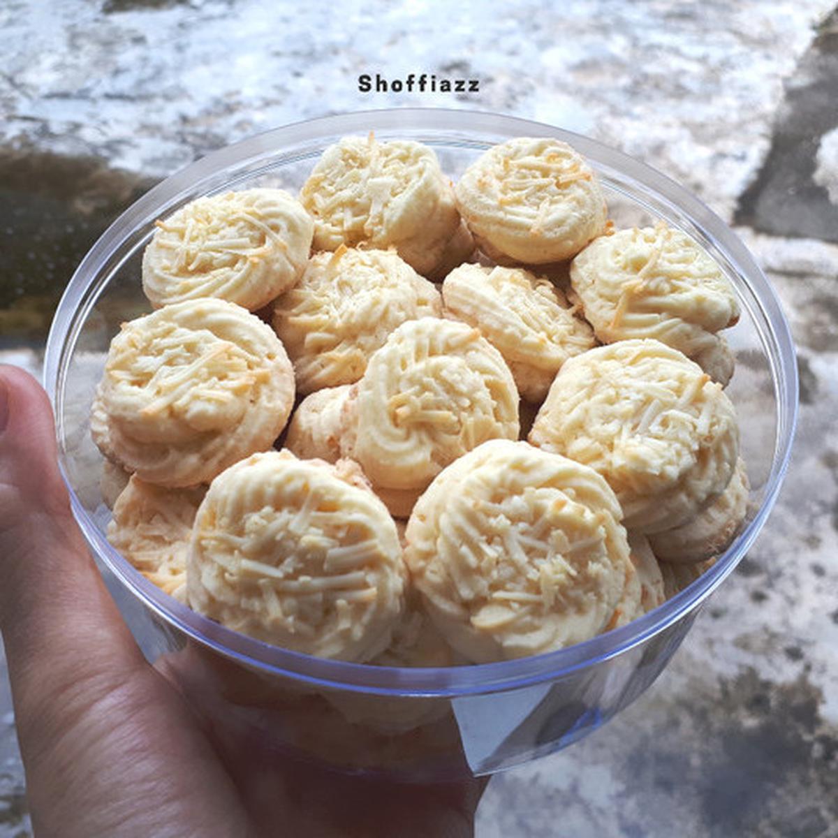 ilustrasi resep kue kering sagu keju/cookpad