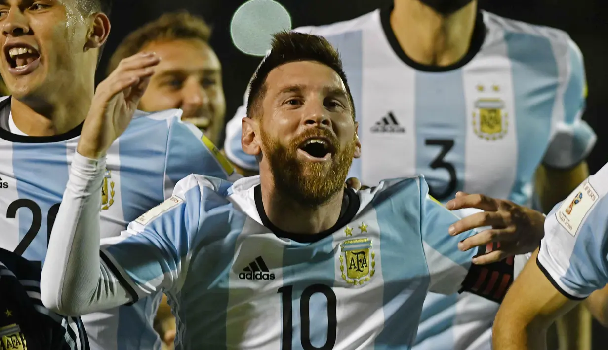 Striker - Lionel Messi (Argentina) - Barcelona. (AFP/Juan Ruiz)