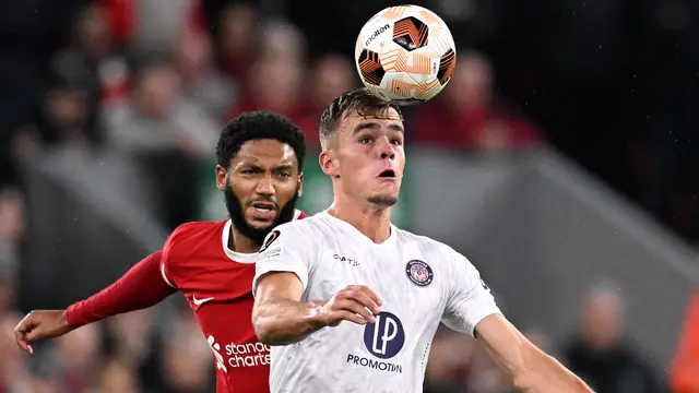 Liga Europa Liverpool vs Toulouse