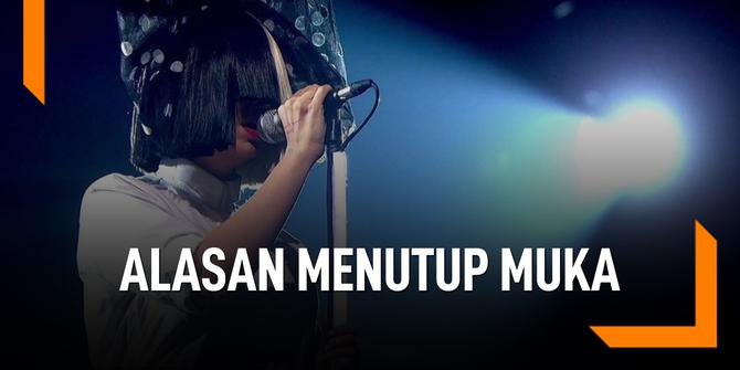 VIDEO: Alasan Penyanyi Sia Selalu Tutupi Muka Pakai Wig