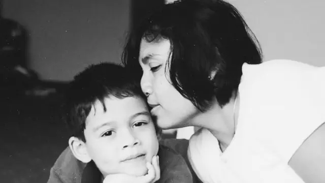 Kenangan Maxime Bouttier bersama menidang ibunda (Instagram/bouttier_maxime)