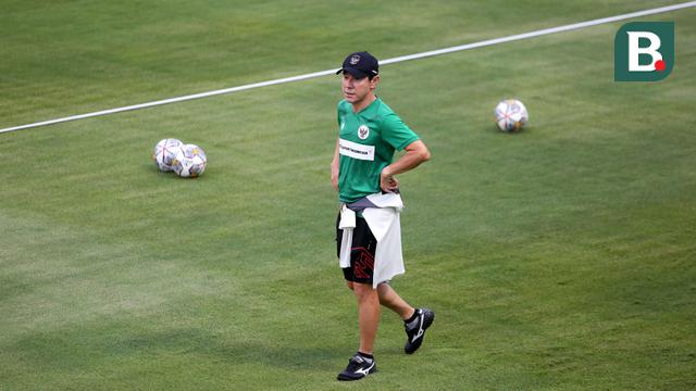 Latihan Timnas Indonesia Jelang Hadapi Timnas Argentina
