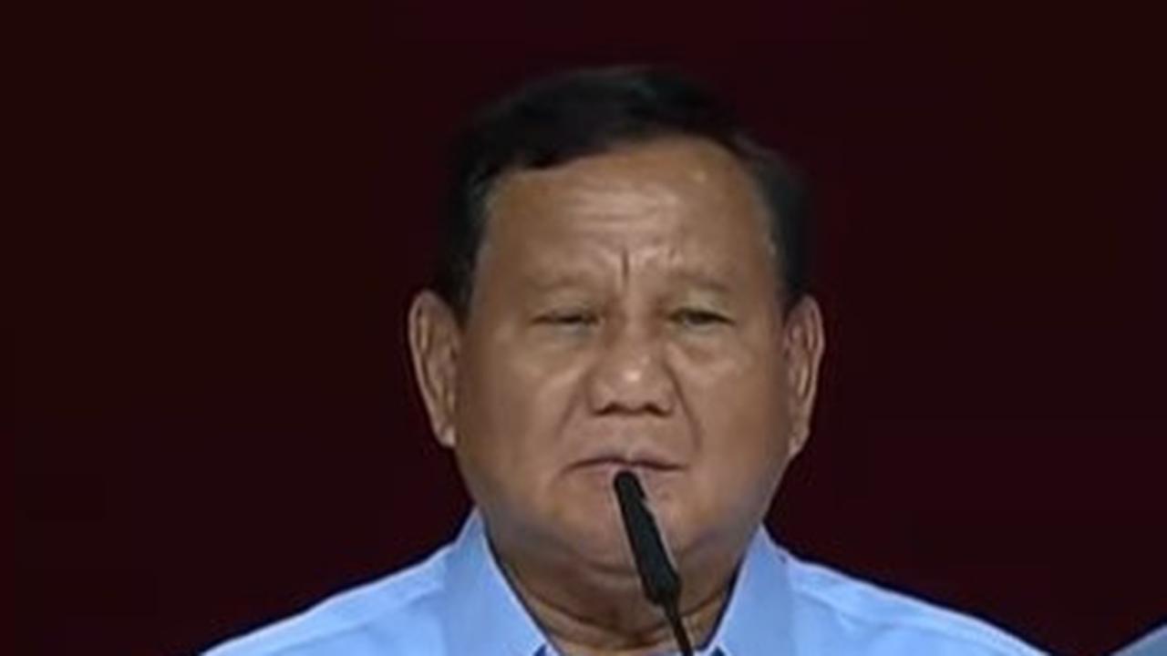 Prabowo Berulang Kali Setuju dengan Pendapat Anies saat Debat Capres Terakhir