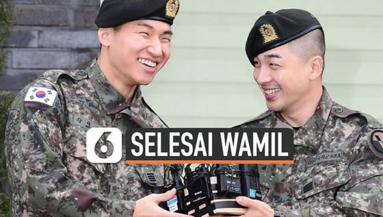 VIDEO: Taeyang dan Daesung Resmi Pulang dari Wajib Militer