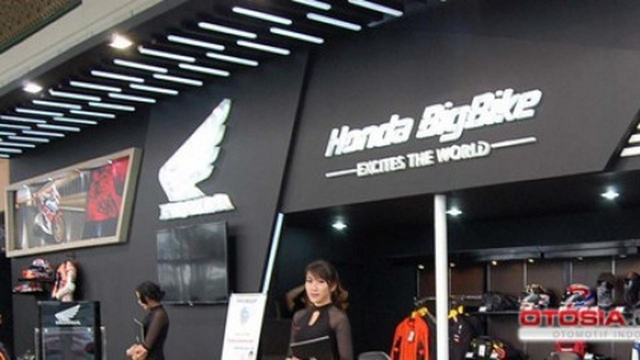 GIIAS 2015 berakhir, Honda Big Bike capai target jualan
