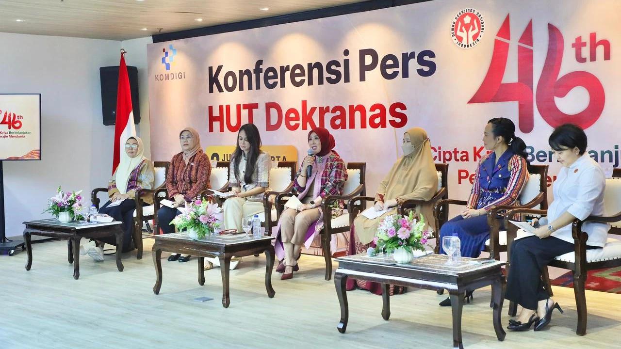 Puncak HUT Ke-46 Dekranas, Tri Tito Karnavian Harap Kerajinan Indonesia Tembus Pasar Global