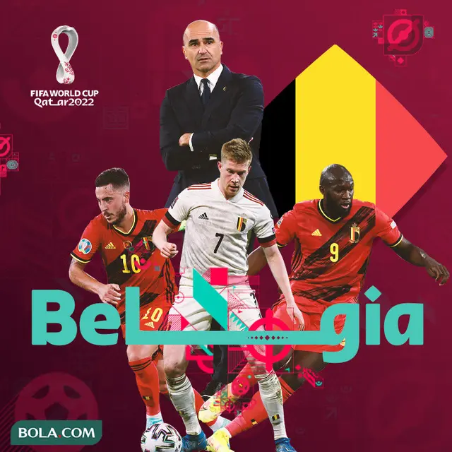Piala Dunia - Ilustrasi Timnas Belgia