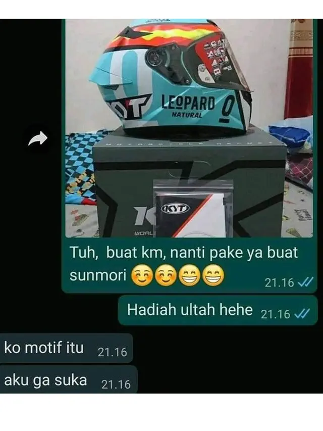 6 Chat Kasih Kado ke Pacar Ini Berakhir Nyesek, Malah Ngelunjak