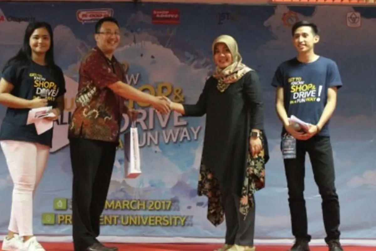 Campus Rally President University Sukses Menyedot Ratusan Peserta