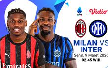 Live Streaming Serie A 2025/26: AC Milan vs Inter Milan, Tayang di Vidio