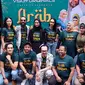 Para pemain dan kru serial Arab Maklum.