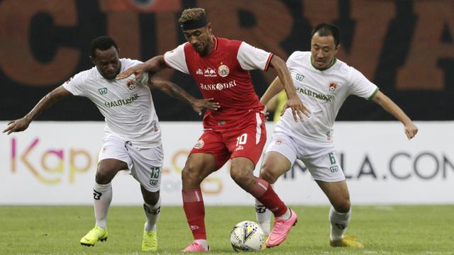Persija Jakarta Vs Kalteng Putra