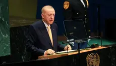 Pidato Erdogan di Sidang PBB Bikin Israel Walk Out, Palestina Tepuk Tangan