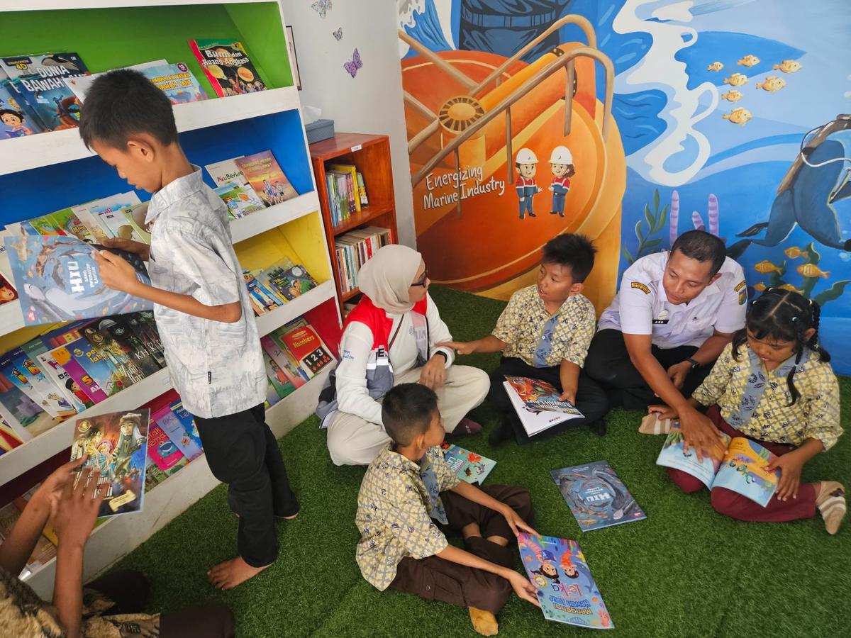 Peringati HUT ke-57, PTK Revitalisasi 57 Taman Baca di Berbagai Daerah