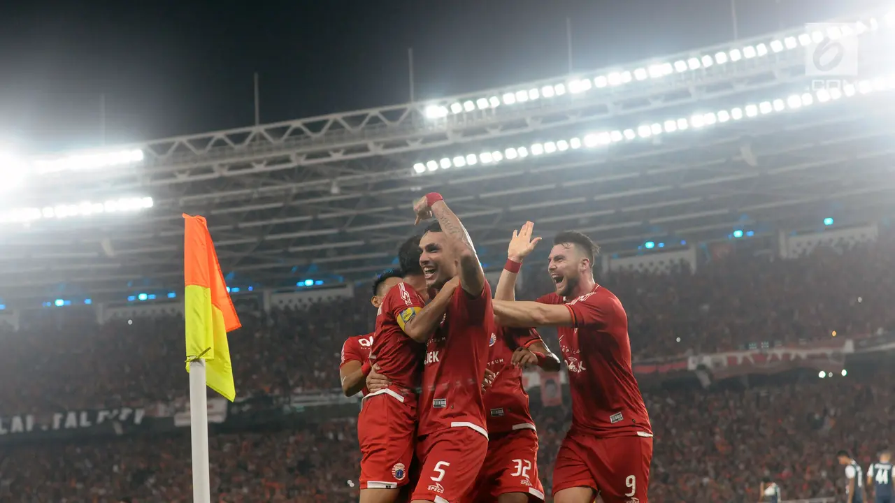 Marko Simic Cetak Dua Gol, Persija Gilas Arema