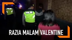 Jelang Hari Valentine, Polres Jombang gelar razia hotel untuk gerebek pasangan bukan suami istri.