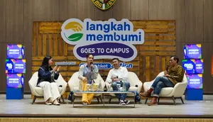 Cinta Laura Ajak Anak Muda Mulai Gaya Hidup Berkelanjutan dari Hal Sederhana