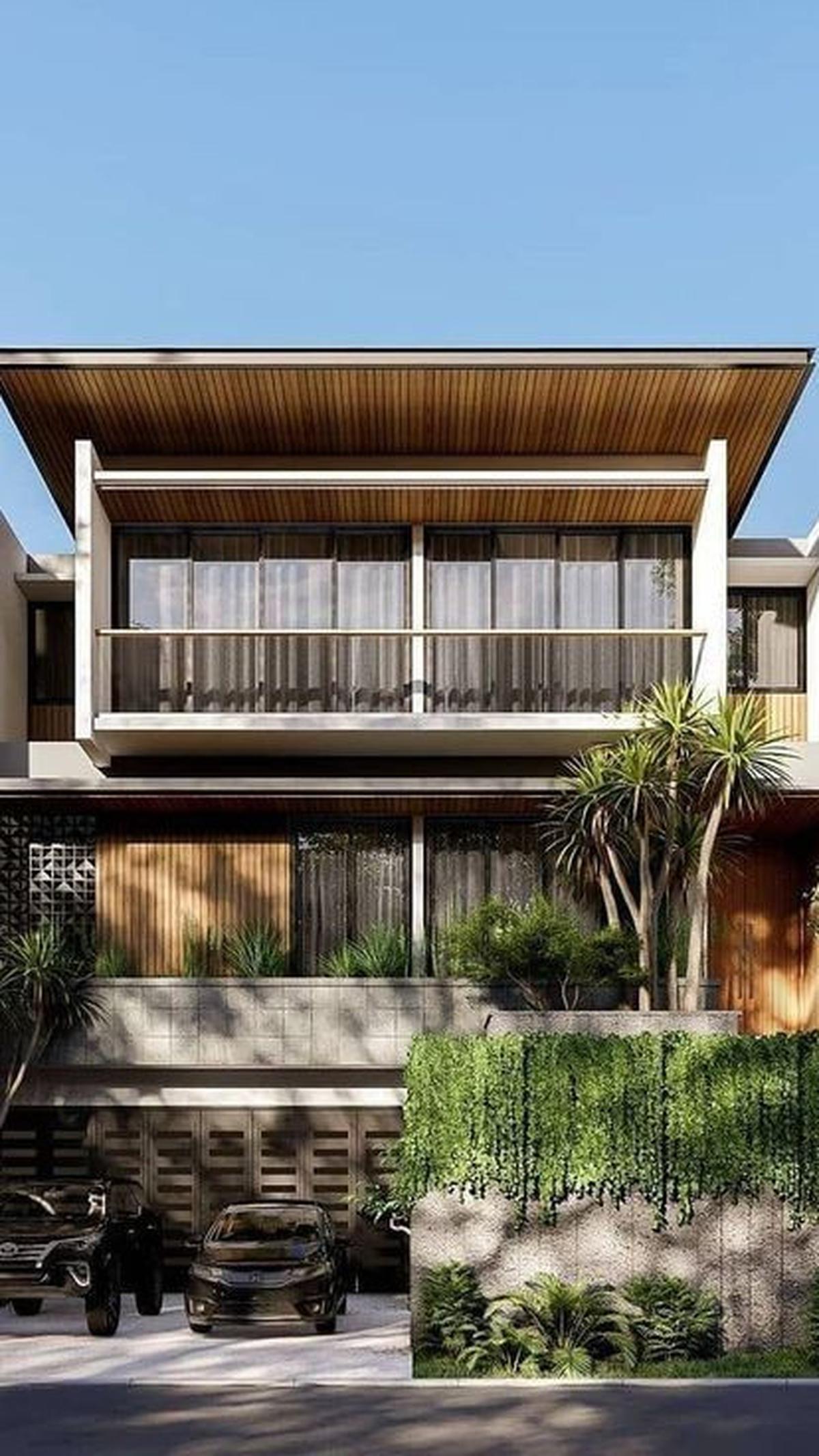 Desain Rumah Kontemporer Tropis