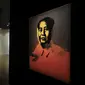 Lukisan potret Mao Zedong karya Andy Warhol laku terjual di Hong Kong (AP/Vincent Yu)