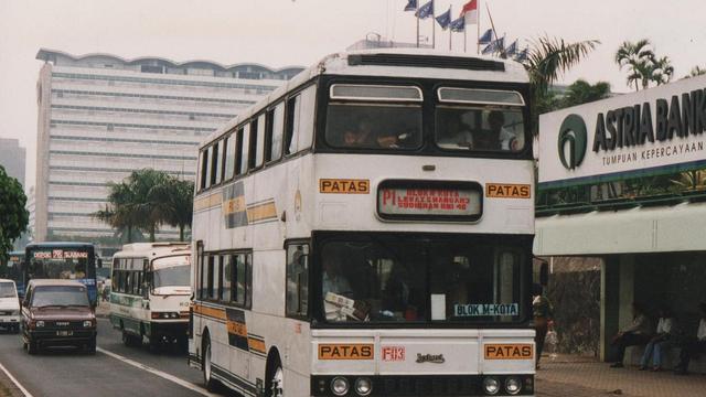 Menengok Bus Tingkat Jakarta Tempo Doeloe - News Liputan6.com