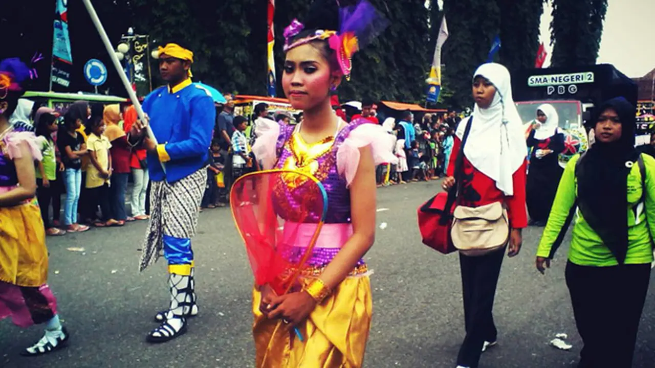 Semarak Pawai Budaya Purbalingga