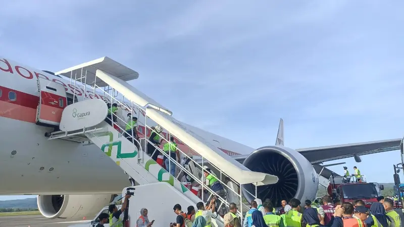 Garuda Indonesia mengakui, insiden pesawat terbang yang mengangkut jemaah haji akan menjadi pembelajaran.