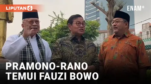 VIDEO: Temui Eks Gubernur Fauzi Bowo, Pramono-Rano Bahas Pembangunan Jakarta Andai Terpilih