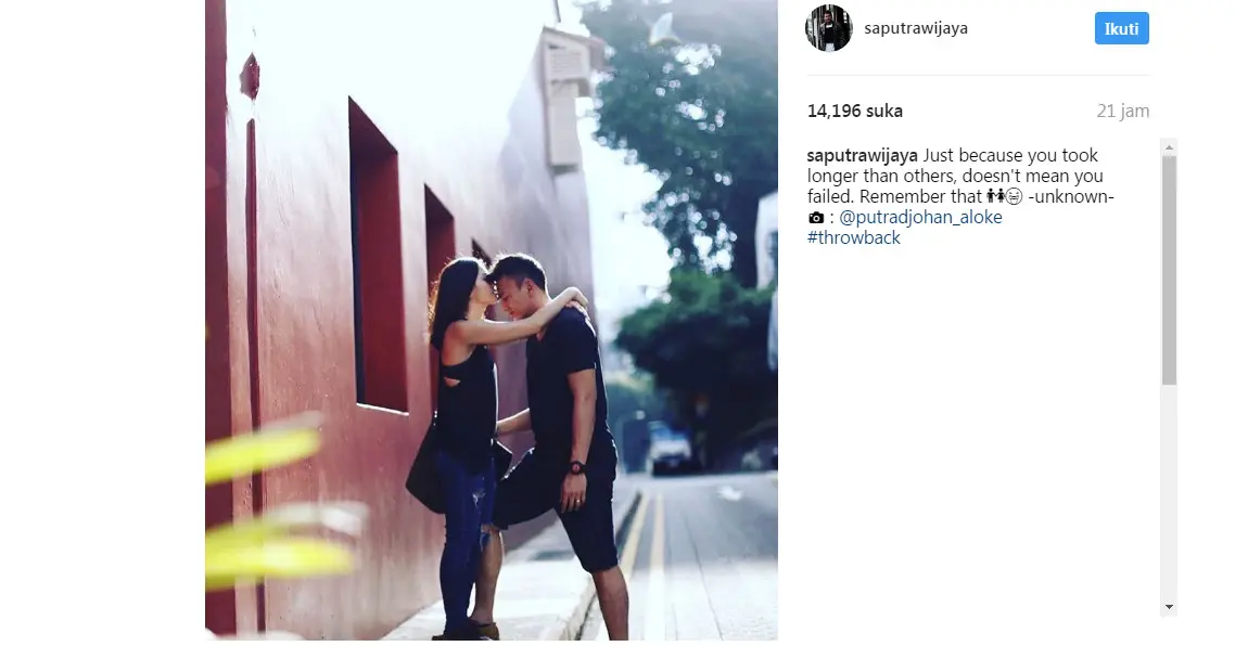 Agnez Mo umbar kemesraan dengan kekasih (Foto: Instagram)