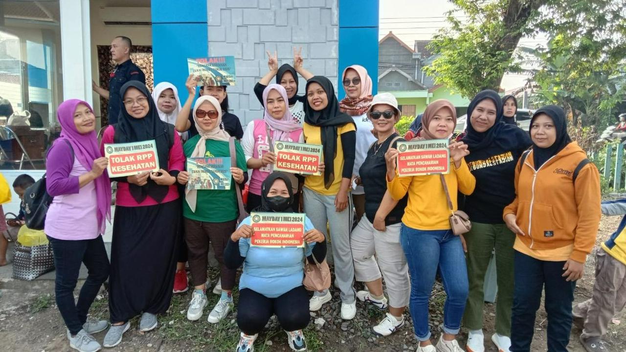 Serikat Buruh Rokok di DIY Tolak RPP Kesehatan dan Kenaikan Cukai Hasil Tembakau