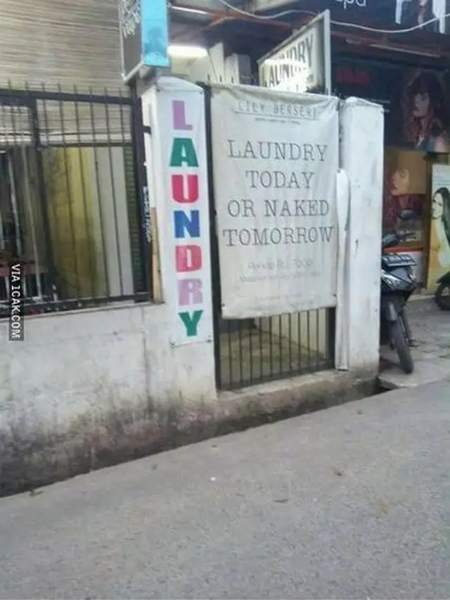 9 Nama Usaha Laundry Ini Unik Banget, Bikin Pelanggan Tepuk Jidat