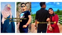 Dulu saudara ipar, kini pasangan tersebut jadi suami istri. (Sumber: TikTok/mr.areqim91 )