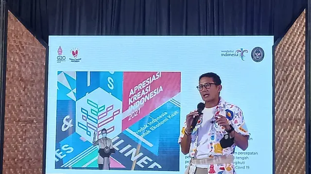 Menteri Pariwisata dan Ekonomi Kreatif/ Badan Pariwisata dan Ekonomi Kreatif Sandiaga Uno