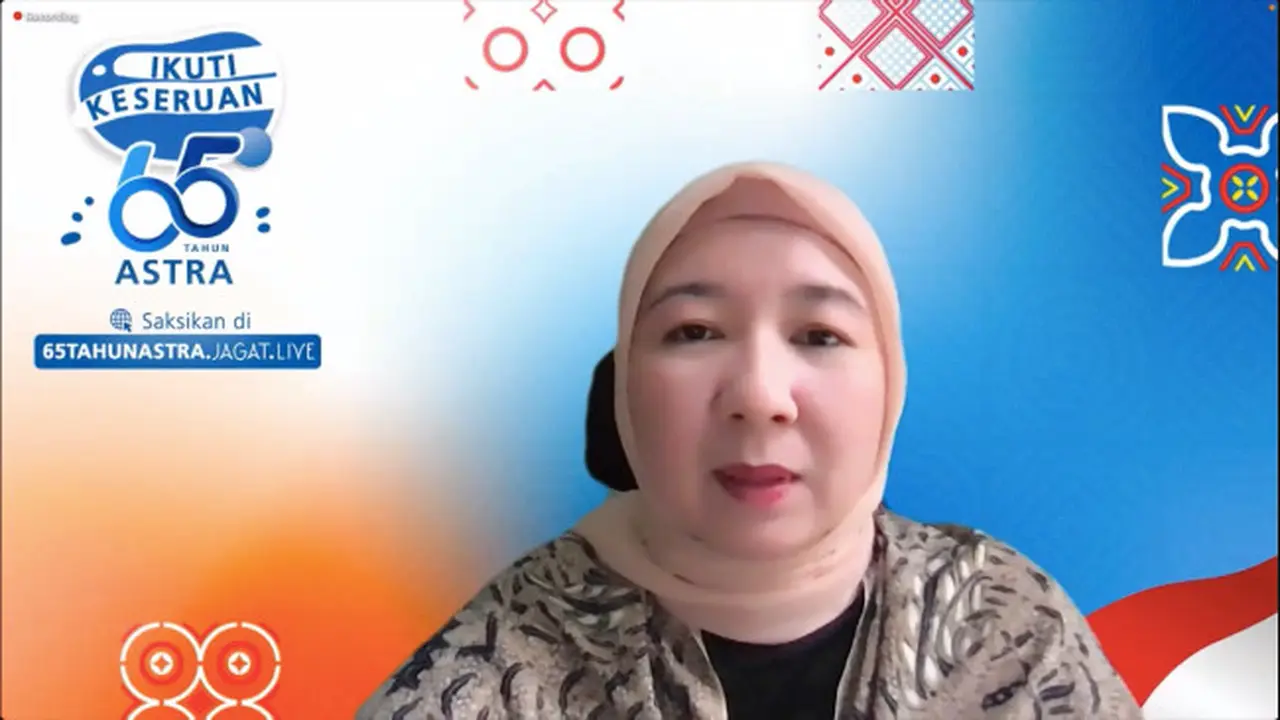 Head of Investor Relations Astra International (ASII), Tira Ardianti saat paparan kepada wartawan, Jumat (5/8/2022) (Foto: Liputan6.com/Pipit I.R)