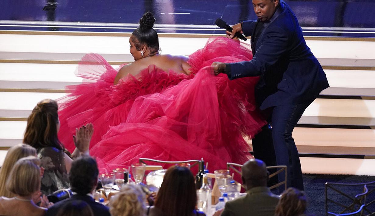 Kenan Thompson di Emmy Awards 2022. (Foto: AP Photo/Mark Terrill)