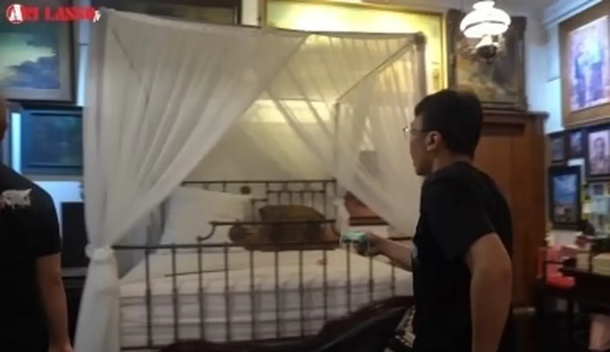 Kamar pribadi Ahmad Dhani (YouTube/Ari Lasso TV)
