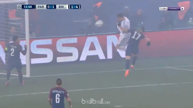 VIDEO: Real Madrid Akhiri Laju PSG di Liga Champions 2-1