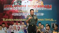 Panglima Kodam (Pangdam)  V/ Brawijaya, Mayjen TNI R Wisnoe  (Foto:Liputan6.com/Dian Kurniawan)