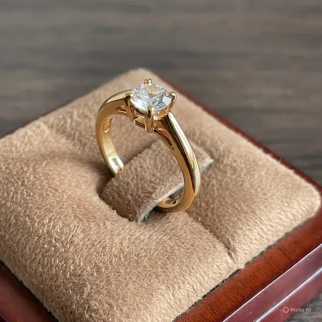 CIncin Emas Chulvi batu permata (Created by AI)