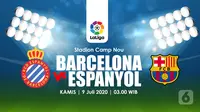 BARCELONA VS ESPANYOL (Liputan6.com/Abdillah)
